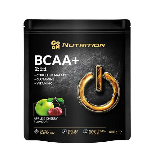 Go On Nutrition BCAA zielone jabłko wiśnia 400g