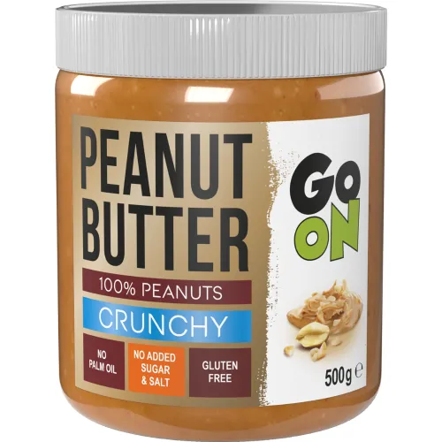 Peanut Butter GO ON Crunchy 500g