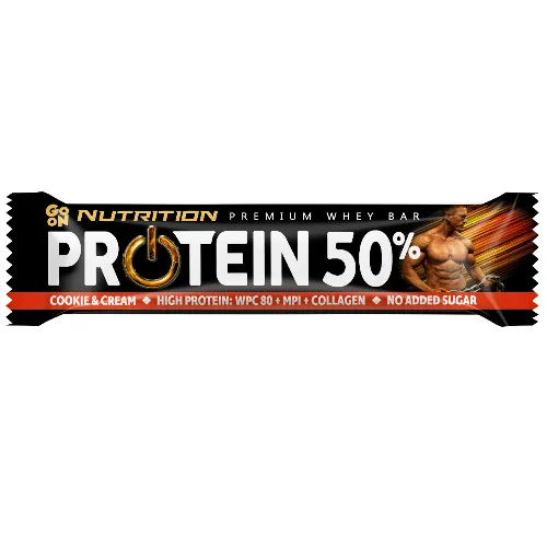 Baton proteinowy 50% ciasteczkowo śmietankowy 40g