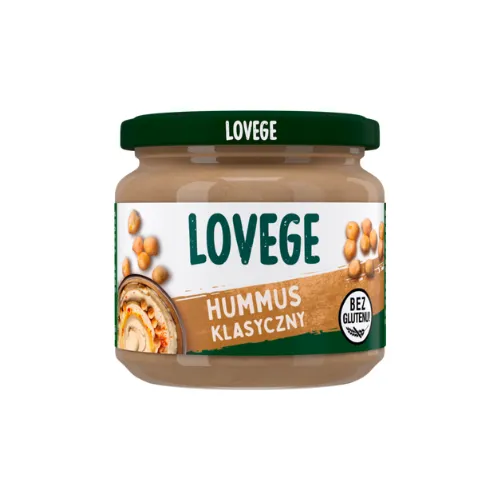 Hummus klasyczny Lovege w słoiku 180g