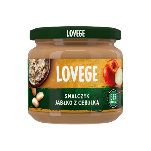 Lovege Smalczyk Wegański z Jabłkiem i Cebulką 175g