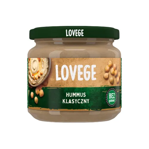 Hummus klasyczny Lovege w słoiku 180g