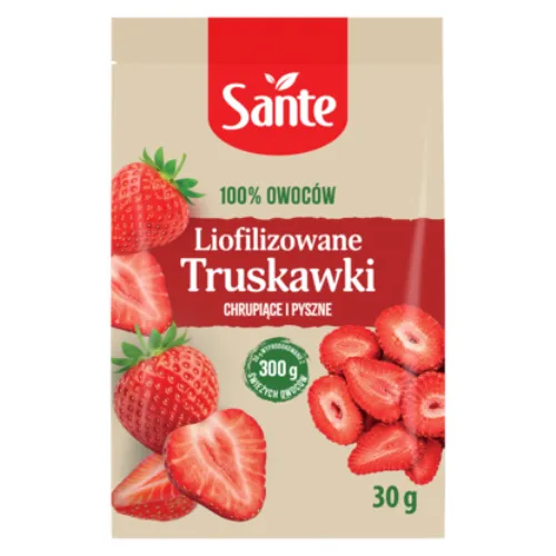 Liofilizowane Truskawki 30g