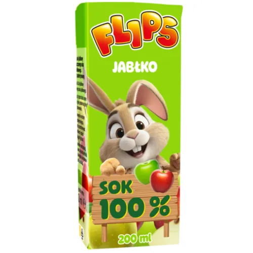 Flips Sok Jabłkowy 200ml