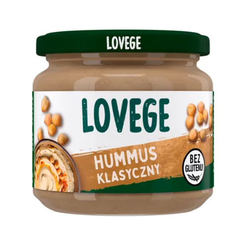 Hummus klasyczny Lovege w słoiku 180g