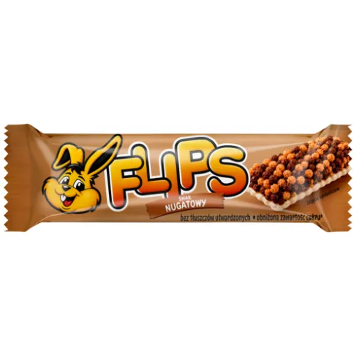 Flips Baton o Smaku Nugatowym 23g