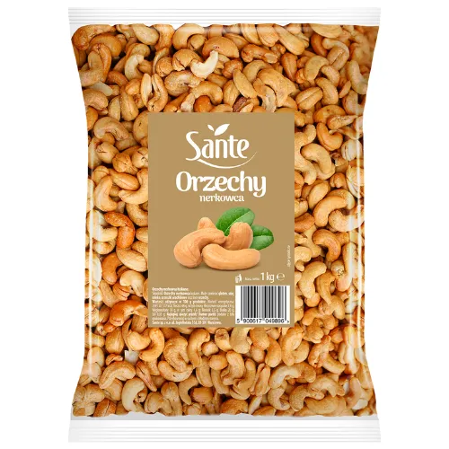 Orzechy Nerkowca Łuskane 1kg