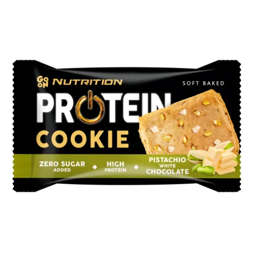 Go On Nutrition Ciastko Proteinowe Pistacjowe z Białą Czekoladą 50g