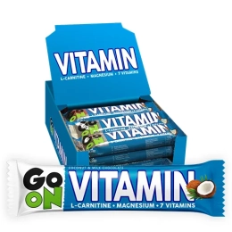 Baton energetyczny GO ON Vitamin kokosowy 50g - Zestaw 24 sztuk