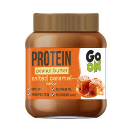 Peanut Butter Go On Protein o  Smaku  Słonego Karmelu 350g