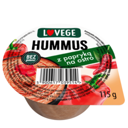 Lovege Hummus z Papryką 115g
