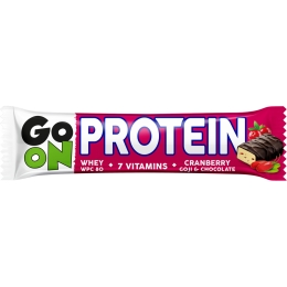 Baton proteinowy 20% GO ON żurawinowy 50g