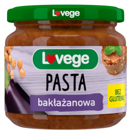 Lovege Pasta z Bakłażanem w Słoiku 170g
