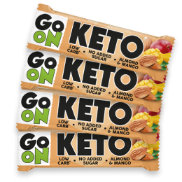 Go On Keto Bar Almond-Mango 4x50g