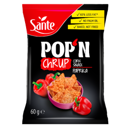 POP'N Chrup Snacki Popcornowe z Papryką 60g