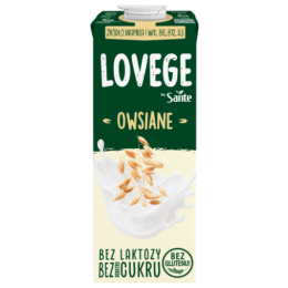 Napój Lovege Owsiany Bez Dodatku Cukru 1l
