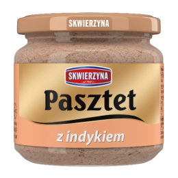 Skwierzyna Pasztet z Indykiem w Słoiku 160g