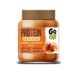 Peanut Butter Go On Protein o  Smaku  Słonego Karmelu 350g