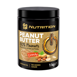 Go On Nutrition Peanut Butter Crunchy 100% 1kg