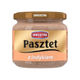 Skwierzyna Pasztet z Indykiem w Słoiku 160g
