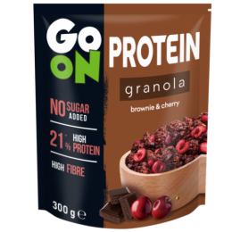 Go On Granola Proteinowa Brownie Wiśnia 300g