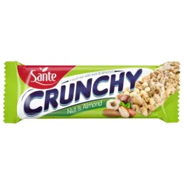 Baton Crunchy z orzechami i migdałami 35g
