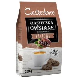 Ciasteczka owsiane Ciasteczkowo kakaowe 250g