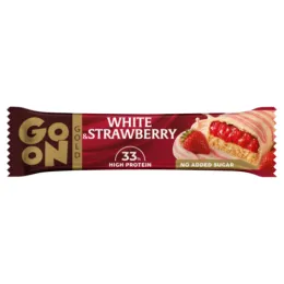 Go On Gold Baton Proteinowy White & Strawberry 45g