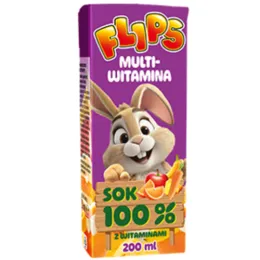 Flips Sok Multiwitamina 200ml
