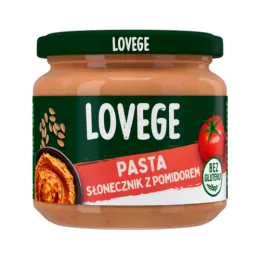 Lovege Pasta ze Słonecznika z Pomidorami w Słoiku 175g