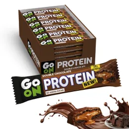 Go On Baton Proteinowy Double Chocolate 45g - zestaw 24 sztuki