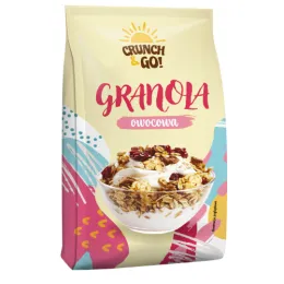 Granola Crunch&Go! Owocowa 380g
