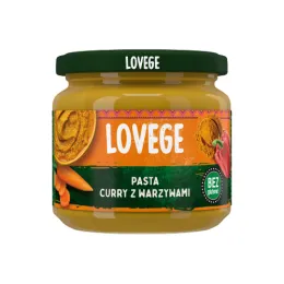 Lovege Pasta Curry z Warzywami 170g