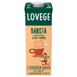 Napój Lovege Owsiany Dla Baristów o Smaku Słony Karmel 1l