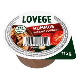 Lovege Hummus z Suszonymi Pomidorami 115g