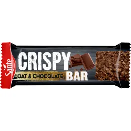 Crispy Bar Baton Owsiany z Czekoladą 40g