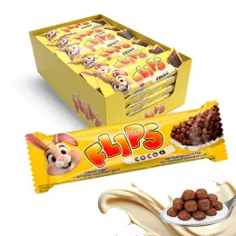 Baton Flips Kakaowy 25g- zestaw 24 sztuki