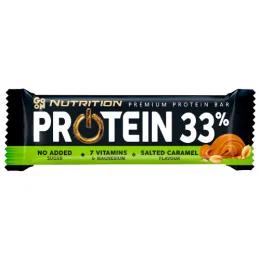 Baton proteinowy 33% słony karmel 50g