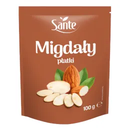 Migdały blanszowane w płatkach 100g