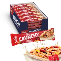 Baton Big Crunchy Żuraw-Malin w Pol. Wanil 50g - zestaw 20 szt