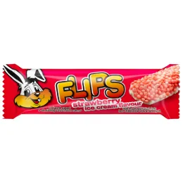 Flips Baton o Smaku Lodów Truskawkowych 23g