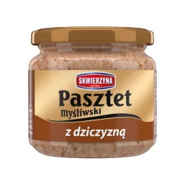 Skwierzyna Pasztet Myśliwski z Dziczyzną w Słoiku 160g
