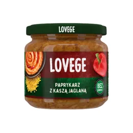 Paprykarz Wegański Lovege z kaszą jaglaną 180g