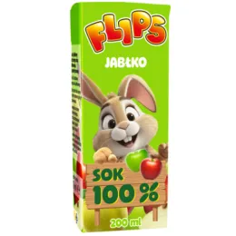 Flips Sok Jabłkowy 200ml