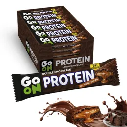 Go On Baton Proteinowy Double Chocolate 45g - zestaw 24 sztuki