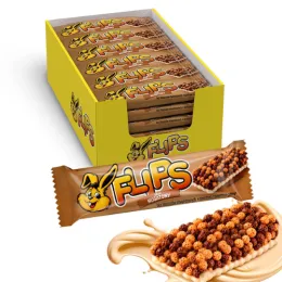 Flips Baton o Smaku Nugatowym 23g - zestaw 24 sztuki