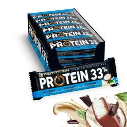 Baton proteinowy 33% kokosowy 50g - zestaw 25 sztuk