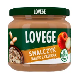 Lovege Smalczyk Wegański z Jabłkiem i Cebulką 175g