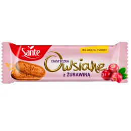 Ciasteczka Owsiane z Żurawiną 2szt 30g