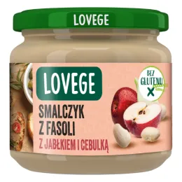 Smalczyk Wegański Lovege z Jabłkiem i Cebulką 175g